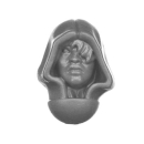 Warhammer 40k Bitz: Imperial Agents - Inquisitorial Agents - Torso A2d - Pistolenschütze, Kopf