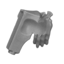Warhammer 40k Bitz: Imperial Agents - Inquisitorial Agents - Torso C2d - Todesweltveteran, Holster