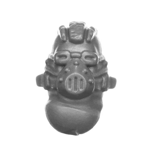 Warhammer 40k Bitz: Imperial Agents - Inquisitorial Agents - Torso C3e - Straflegionär, Kopf