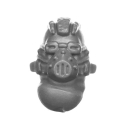 Warhammer 40k Bitz: Imperial Agents - Inquisitorial Agents - Torso C3e - Straflegionär, Kopf