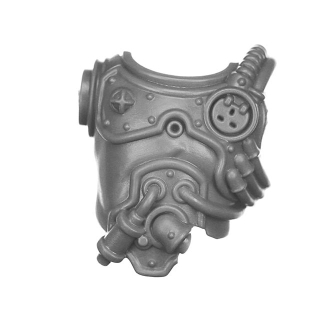 Warhammer 40k Bitz: Imperial Agents - Inquisitorial Agents - Torso F1b - Waffenservitor, Front