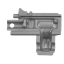 Warhammer 40k Bitz: Imperial Agents - Inquisitorial Agents - Torso F3b - Waffenservitor, Schwerer Bolter