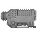 Warhammer 40k Bitz: Imperial Agents -Inquisitorial Agents - Torso F4a - Gun Servitor, Plasma Cannon