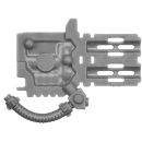 Warhammer 40k Bitz: Imperial Agents -Inquisitorial Agents - Torso F5a - Gun Servitor, Multi Melta