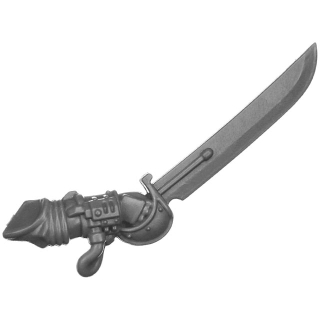 Warhammer 40k Bitz: Imperial Agents - Navy Breachers - Torso A2b - Energieschwert, Rechts, Waffenmaat