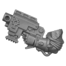 Warhammer 40k Bitz: Imperial Agents - Navy Breachers - Torso A3b - Boltpistole, Links, Waffenmaat