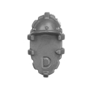 Warhammer 40k Bitz: Imperial Agents - Navy Breachers - Torso E1e - Foot, Left
