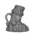 Warhammer 40k Bitz: Imperial Agents - Navy Breachers - Torso I1d - Leg, Right, Endurant