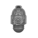 Warhammer 40k Bitz: Imperial Agents - Navy Breachers - Kopf C1 - Schildträger