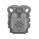 Warhammer 40k Bitz: Imperial Agents - Navy Breachers - Accessory A4 - Backpack, Endurant
