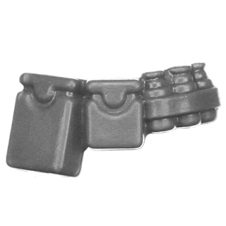Warhammer 40k Bitz: Imperial Agents - Navy Breachers - Accessory B1 - Pouches, Endurant