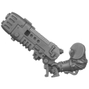 Warhammer 40k Bitz: Imperial Agents - Navy Breachers - Torso J2b - Plasma Gun, Gunner