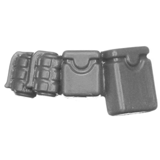 Warhammer 40k Bitz: Imperial Agents - Navy Breachers - Accessory B2 - Pouches, Gunner