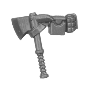 Warhammer 40k Bitz: Imperial Agents - Navy Breachers - Accessoire C2 - Axt+Taschen