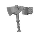 Warhammer 40k Bitz: Imperial Agents - Navy Breachers - Accessory C8 - Axe+Pouches