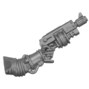 Warhammer 40k Bitz: Imperial Agents - Navy Breachers - Torso H3a - Maschinenpistole, Links, Schottenschneider