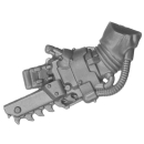 Warhammer 40k Bitz: Imperial Agents - Navy Breachers - Torso H3b - Chainfist, Right, Hatchcutter