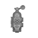 Warhammer 40k Bitz: Imperial Agents - Navy Breachers - Kopf D3 - Rückenmodul, Schottenschneider