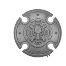 Warhammer 40k Bitz: Space Wolves - Wolf Guard Headtakers - Torso A4b - Sturmschild