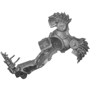 Warhammer 40k Bitz: Space Wolves - Wolf Guard Headtakers - Torso C1a - Front