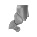 Warhammer 40k Bitz: Space Wolves - Wolf Guard Headtakers - Torso C1f - Armor Plate, Left