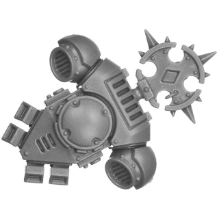 Warhammer 40k Bitz: Space Wolves - Wolf Guard Headtakers - Torso C2a - Backpack