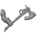 Warhammer 40k Bitz: Space Wolves - Wolf Guard Headtakers - Torso C3a - Power Axe, Right