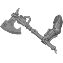 Warhammer 40k Bitz: Space Wolves - Wolf Guard Headtakers - Torso C3a - Power Axe, Right