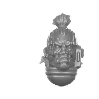 Warhammer 40k Bitz: Space Wolves - Wolf Guard Headtakers - Kopf E