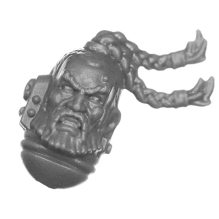Warhammer 40k Bitz: Space Wolves - Wolf Guard Headtakers - Kopf G