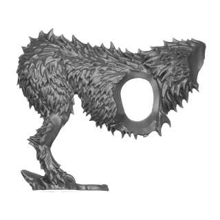 Warhammer 40k Bitz: Space Wolves - Wolf Guard Headtakers - Fenris Jagdwolf B1a - Rechts
