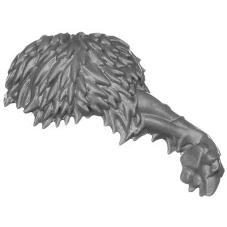 Warhammer 40k Bitz: Space Wolves - Wolf Guard Headtakers - Fenris Hunting Wolf B2a - Leg, Right