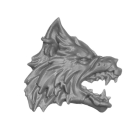 Warhammer 40k Bitz: Space Wolves - Wolf Guard Headtakers - Fenris Hunting Wolf B3a - Head, Right