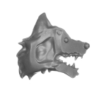 Warhammer 40k Bitz: Space Wolves - Wolf Guard Headtakers - Fenris Hunting Wolf B3b - Head, Left