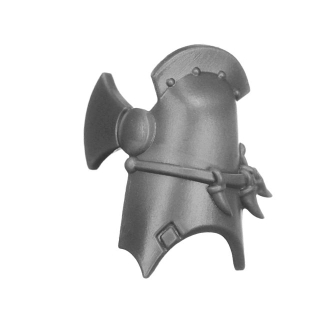 Warhammer 40k Bitz: Space Wolves - Wolf Guard Battle Leader - Torso A2b - Knee Armor, Right
