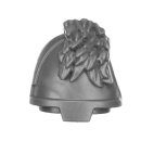 Warhammer 40k Bitz: Space Wolves - Wolf Guard Battle Leader - Torso A1d - Shoulder Pad, Left