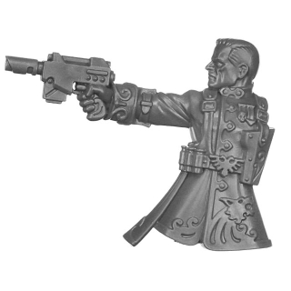 Warhammer 40k Bitz: Imperial Agents - Rogue Trader Entourage - Torso A1b - Raummeister, Front