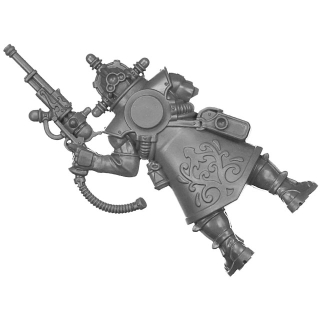 Warhammer 40k Bitz: Imperial Agents - Rogue Trader Entourage - Torso D1a - Lectro-Master