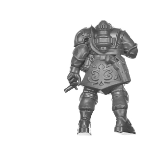 Warhammer 40k Bitz: Imperial Agents - Rogue Trader Entourage - Torso G1a - Voidman, Back
