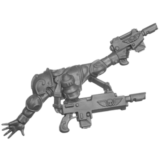 Warhammer 40k Bitz: Imperial Agents - Rogue Trader Entourage - Torso H1a - Voidman, Back