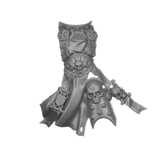 Warhammer 40k Bitz: Black Templars - Chaplain Grimaldus - Torso A1c - Front
