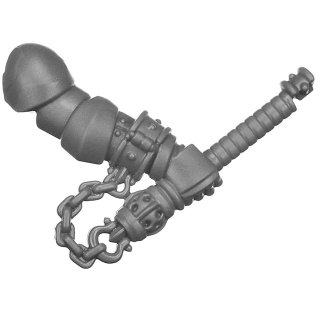 Warhammer 40k Bitz: Black Templars - Chaplain Grimaldus - Torso A3a - Crozius, Stab