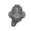Warhammer 40k Bitz: Black Templars - Chaplain Grimaldus - Torso A1d - Kopf