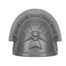 Warhammer 40k Bitz: Black Templars - Chaplain Grimaldus - Torso A1e - Shoulder Pad