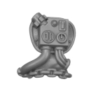 Warhammer 40k Bitz: Black Templars - Chaplain Grimaldus - Torso B1b - Cenobiter-Servitor, Back