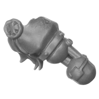 Warhammer 40k Bitz: Black Templars - Chaplain Grimaldus - Torso C1b - Cenobiter-Servitor, Leg