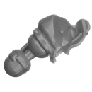Warhammer 40k Bitz: Black Templars - Chaplain Grimaldus - Torso C1b - Cenobiter-Servitor, Leg