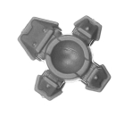 Warhammer 40k Bitz: Black Templars - Chaplain Grimaldus - Torso C1c - Cenobiter-Servitor, Fuß