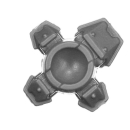Warhammer 40k Bitz: Black Templars - Chaplain Grimaldus - Torso C1d - Cenobiter-Servitor, Fuß