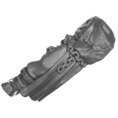 Warhammer 40k Bitz: Black Templars - Chaplain Grimaldus - Torso D1a - Cenobiter-Servitor, Front
